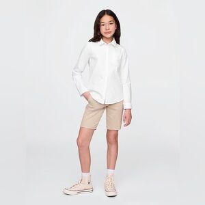 GAP Kids Khaki Bermuda Shorts - 16 Slim